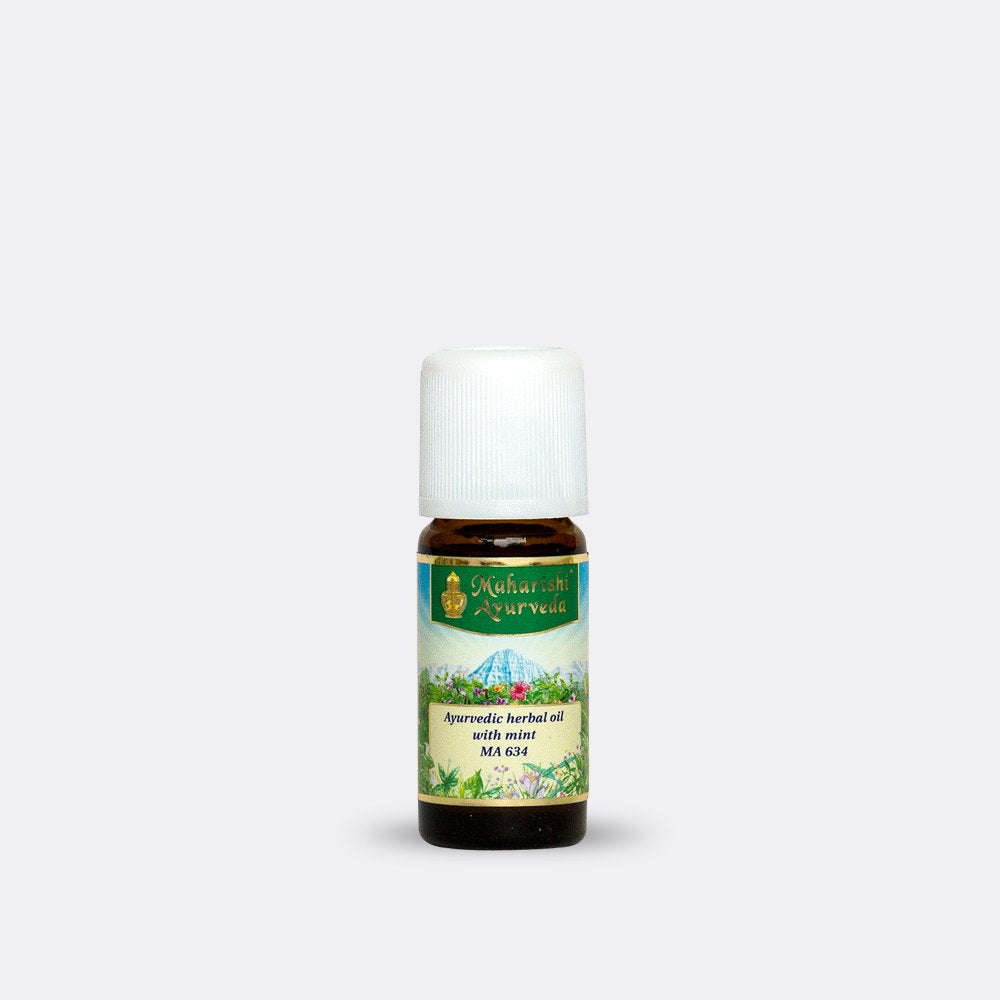 Herbal oil for inhalation