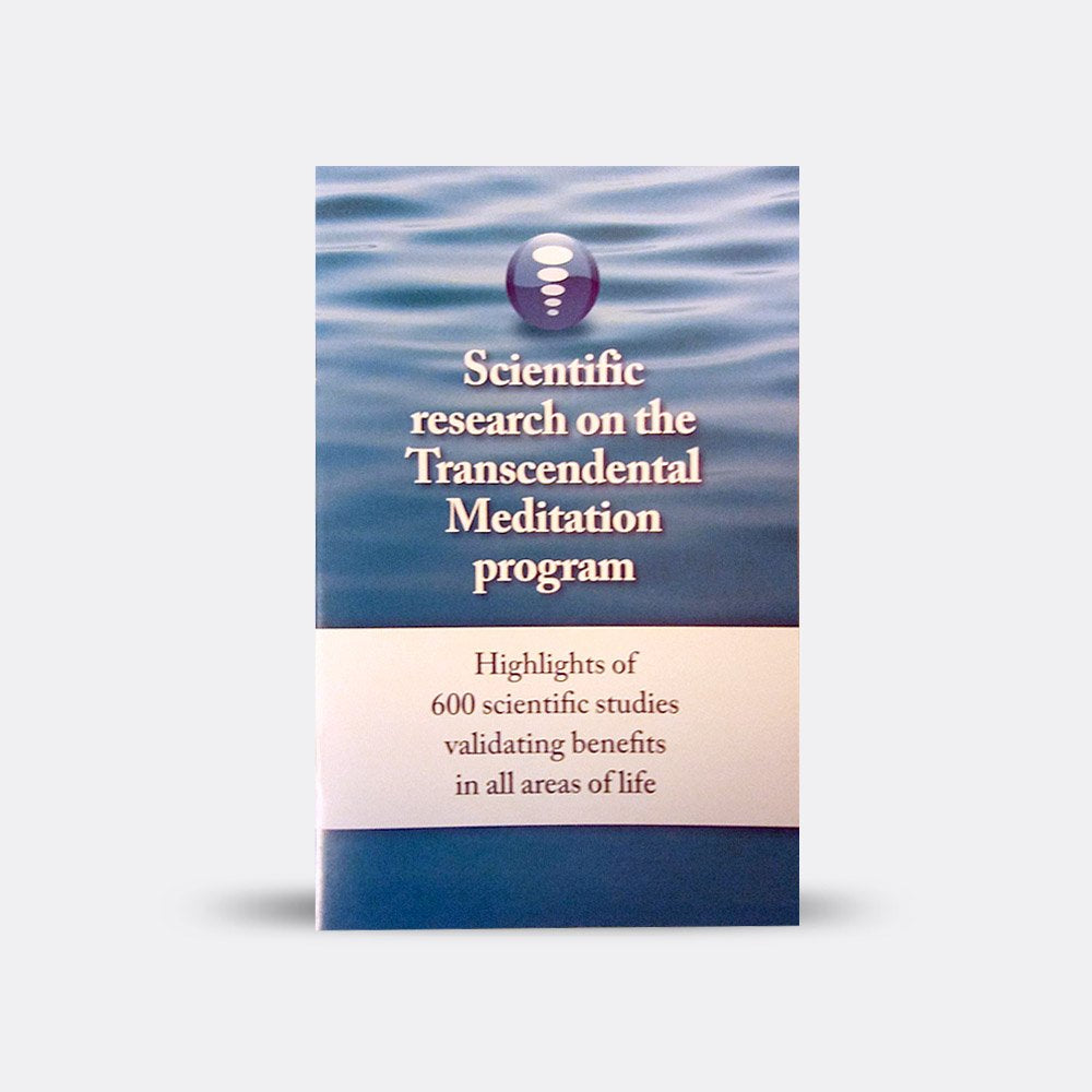 Scientific research on the Transcendental Meditation program